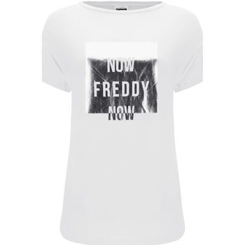 Υφασμάτινα Γυναίκα T-shirts & Μπλούζες Freddy S1WSDT3 Άσπρο
