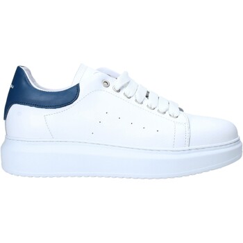 Παπούτσια Άνδρας Χαμηλά Sneakers Exton 955 Άσπρο