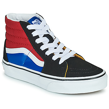 Παπούτσια Αγόρι Ψηλά Sneakers Vans SK8-HI Black / Red / Μπλέ