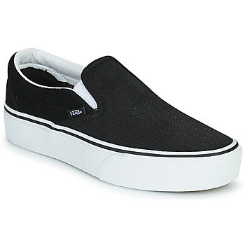 Παπούτσια Γυναίκα Slip on Vans Classic Slip-On Platform Black / Άσπρο