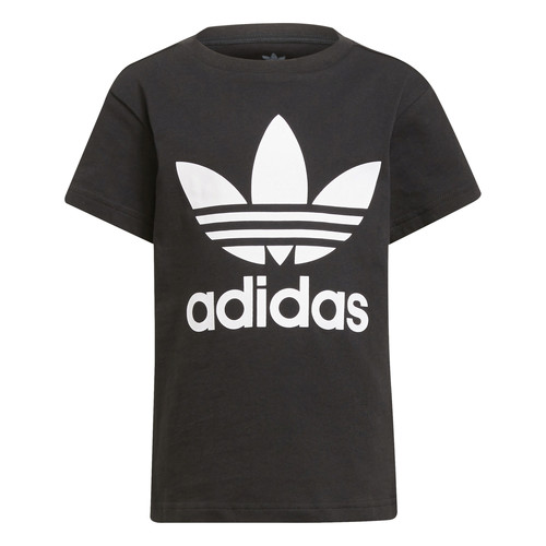 Υφασμάτινα Παιδί T-shirt με κοντά μανίκια adidas Originals CHANTIS Black
