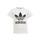 Υφασμάτινα Παιδί T-shirt με κοντά μανίκια adidas Originals FLORE Άσπρο