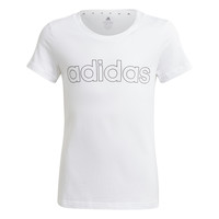 Υφασμάτινα Κορίτσι T-shirt με κοντά μανίκια adidas Performance HOLLIA Άσπρο