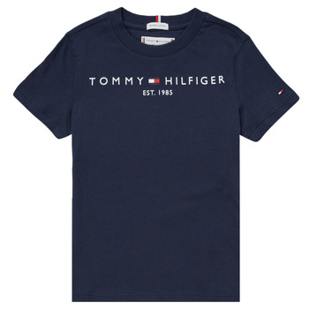 Υφασμάτινα Αγόρι T-shirt με κοντά μανίκια Tommy Hilfiger SELINERA Marine