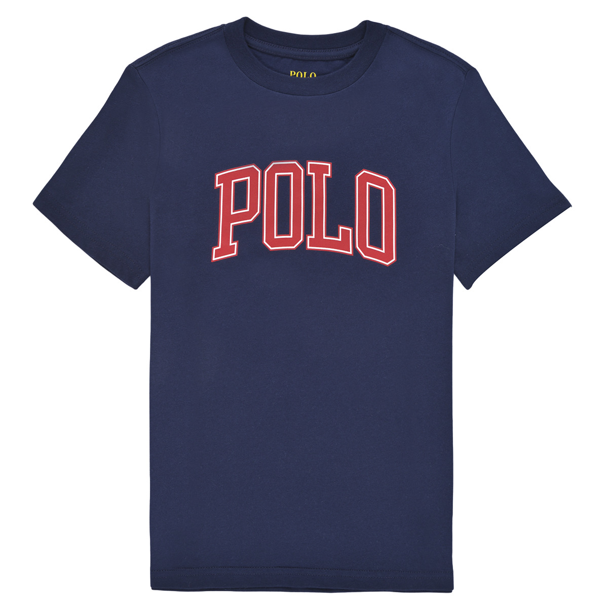 Υφασμάτινα Κορίτσι T-shirt με κοντά μανίκια Polo Ralph Lauren MATIKA Marine