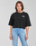 Υφασμάτινα Γυναίκα T-shirt με κοντά μανίκια Converse CHUCK INSPIRED HYBRID FLOWER OVERSIZED CROPPED TEE Black