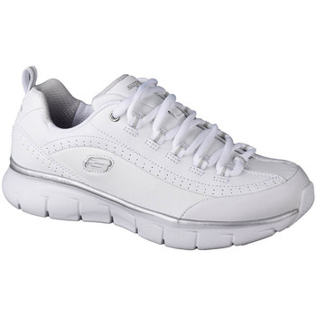 Παπούτσια Γυναίκα Χαμηλά Sneakers Skechers Synergy 3.0 Άσπρο