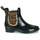Παπούτσια Γυναίκα Μπότες βροχής Les Tropéziennes par M Belarbi RAINBOO Black / Leopard
