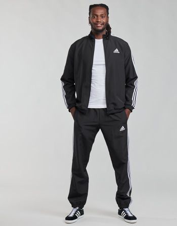 Υφασμάτινα Άνδρας Σετ από φόρμες Adidas Sportswear M 3S WV TT TS Black