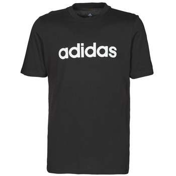 Υφασμάτινα Άνδρας T-shirt με κοντά μανίκια Adidas Sportswear M LIN SJ T Black