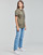 Υφασμάτινα Γυναίκα T-shirt με κοντά μανίκια adidas Originals TEE Black / Brown