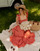 Υφασμάτινα Γυναίκα Μακριά Φορέματα Céleste AURORE version courte Red