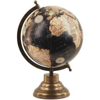 Σπίτι Αγαλματίδια και  Signes Grimalt Globe World 20 Cm Black