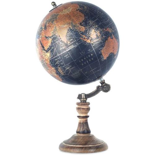 Σπίτι Αγαλματίδια και  Signes Grimalt Black World Globe 20 Εκατοστά Multicolour
