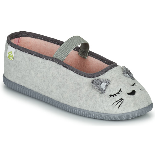 Παπούτσια Κορίτσι Παντόφλες Citrouille et Compagnie PASTALDENTE Grey / Ροζ