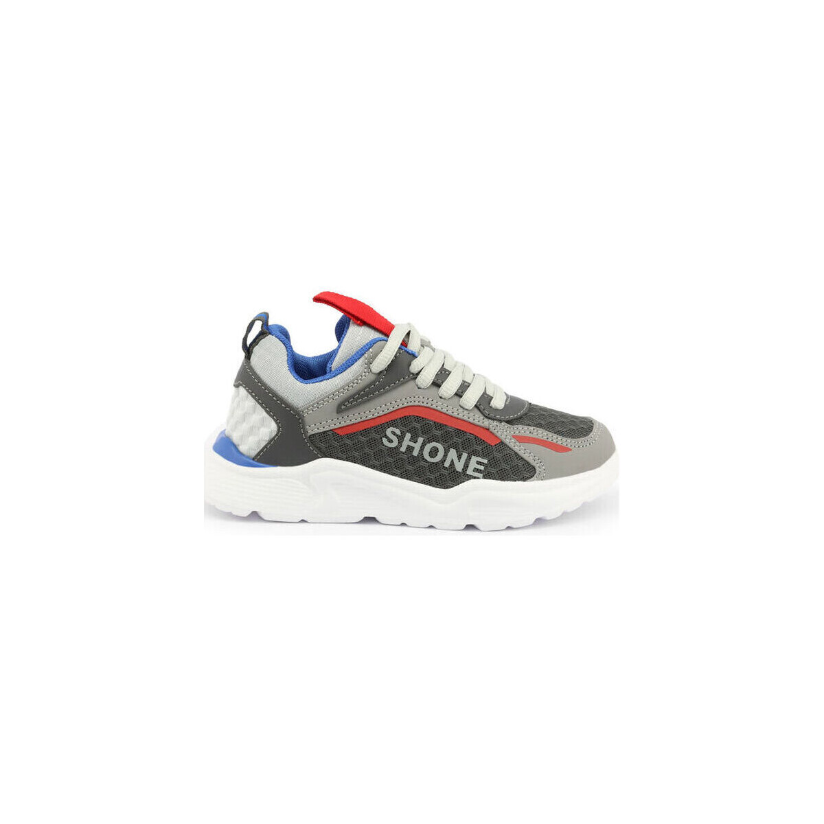 Παπούτσια Άνδρας Sneakers Shone 903-001 Grey/White Grey