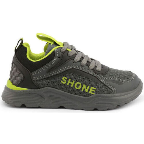 Παπούτσια Άνδρας Sneakers Shone 903-001 Grey/Green Grey