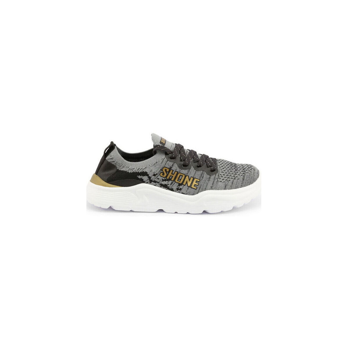 Shone  Sneakers Shone 155-001 Grey/Gold