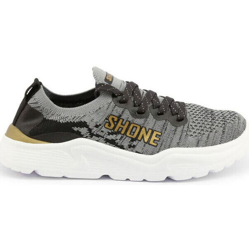 Παπούτσια Άνδρας Sneakers Shone 155-001 Grey/Gold Grey