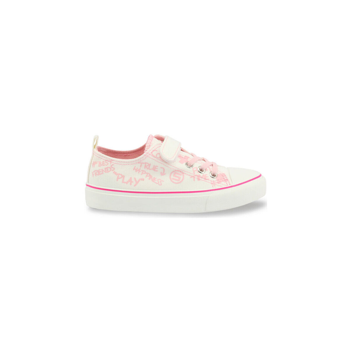 Παπούτσια Άνδρας Sneakers Shone 291-002 White/Pink Άσπρο