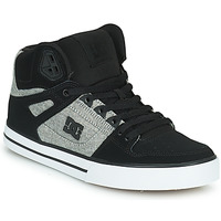 Παπούτσια Άνδρας Ψηλά Sneakers DC Shoes PURE HIGH-TOP WC Black / Grey