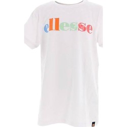 Υφασμάτινα Κορίτσι T-shirt με κοντά μανίκια Ellesse 167637 Άσπρο