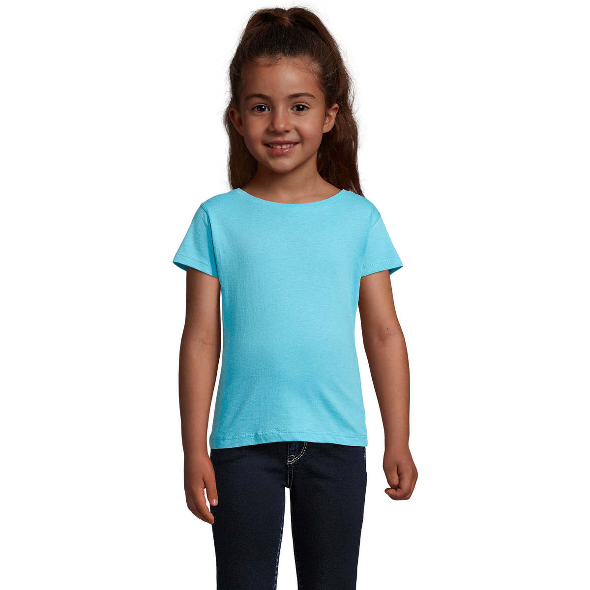 Υφασμάτινα Παιδί T-shirt με κοντά μανίκια Sols CHERRY Azul Μπλέ