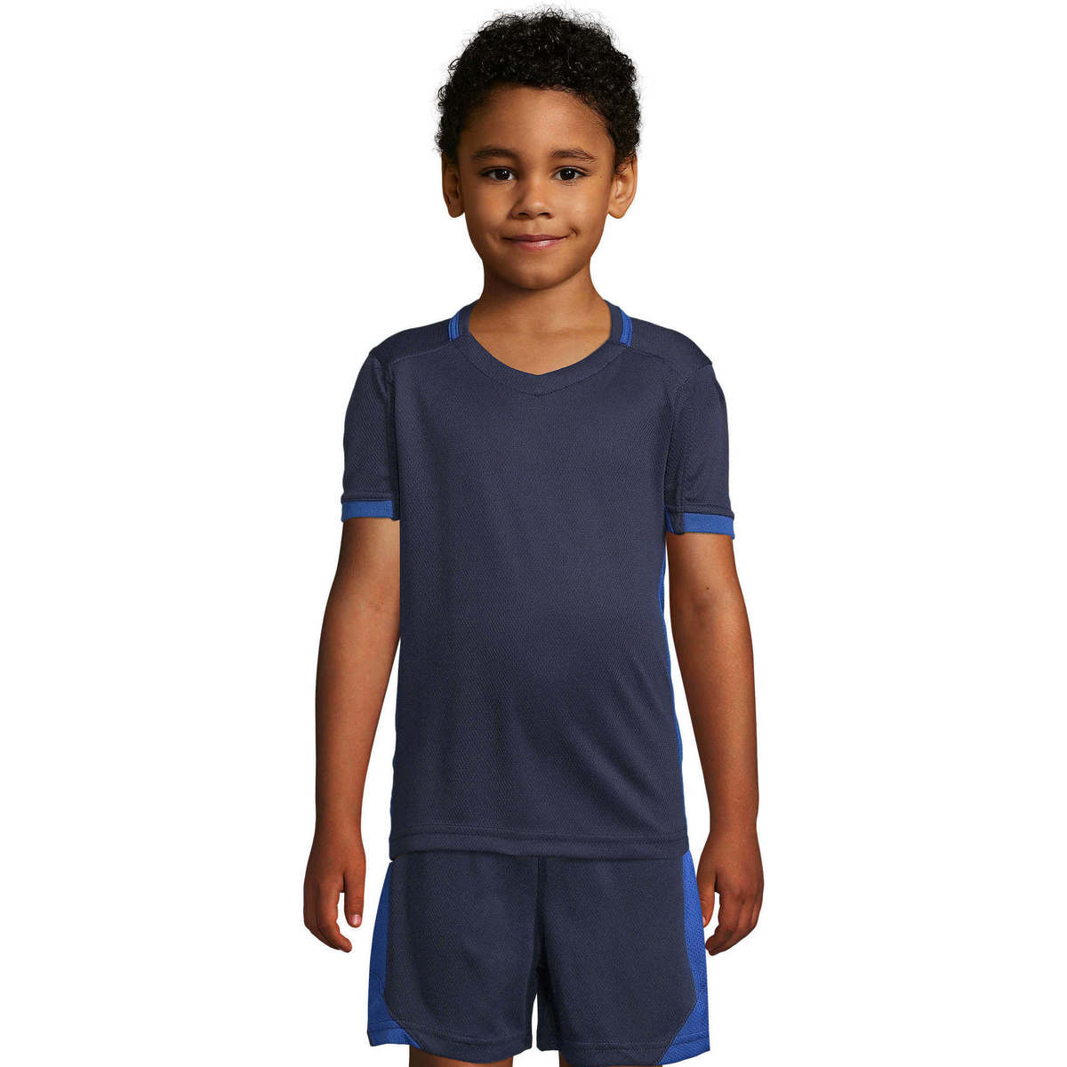 Υφασμάτινα Παιδί T-shirt με κοντά μανίκια Sols CLASSICOKIDS Marino Azul Μπλέ