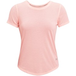 Υφασμάτινα Γυναίκα T-shirt με κοντά μανίκια Under Armour Streaker Run Short Sleeve Ροζ
