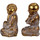 Σπίτι Αγαλματίδια και  Signes Grimalt Βούδας Set 2 Μονάδες Gold