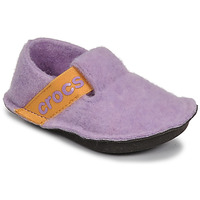 Παπούτσια Κορίτσι Παντόφλες Crocs CLASSIC SLIPPER K Violet / Yellow