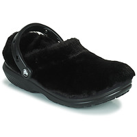 Παπούτσια Γυναίκα Σαμπό Crocs CLASSIC FUR SURE Black
