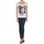 Υφασμάτινα Γυναίκα T-shirt με κοντά μανίκια Eleven Paris KALIFA W Άσπρο