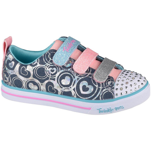Παπούτσια Κορίτσι Χαμηλά Sneakers Skechers Sparkle Lite Heartsland Μπλέ