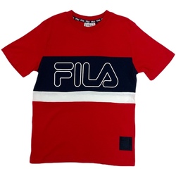 Υφασμάτινα Παιδί T-shirt με κοντά μανίκια Fila 688138 το κόκκινο