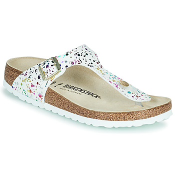 Παπούτσια Κορίτσι Σαγιονάρες Birkenstock GIZEH Άσπρο / Multicolour