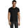 Υφασμάτινα Άνδρας T-shirt με κοντά μανίκια Sols Camiseta IMPERIAL FIT color Negro Black