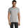 Υφασμάτινα Άνδρας T-shirt με κοντά μανίκια Sols Camiseta IMPERIAL FIT color Gris  puro Grey