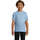 Υφασμάτινα Παιδί T-shirt με κοντά μανίκια Sols Camista infantil color Azul cielo Μπλέ