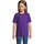 Υφασμάτινα Παιδί T-shirt με κοντά μανίκια Sols Camista infantil color Morado Violet