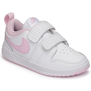 Παπούτσια Παιδί Χαμηλά Sneakers Nike NIKE PICO 5 (PSV) Άσπρο / Ροζ