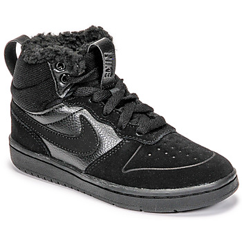 Παπούτσια Παιδί Ψηλά Sneakers Nike COURT BOROUGH MID 2 BOOT PS Black