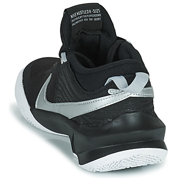 Nike TEAM HUSTLE D 10 (GS) Black / Argenté