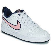 Παπούτσια Παιδί Χαμηλά Sneakers Nike COURT BOROUGH LOW 2 SE1 (GS) Άσπρο / Ροζ
