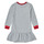 Υφασμάτινα Κορίτσι Κοντά Φορέματα TEAM HEROES  DRESS LADYBUG Grey