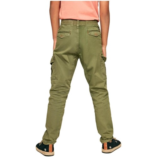 Υφασμάτινα Αγόρι Παντελόνια Pepe jeans  Green