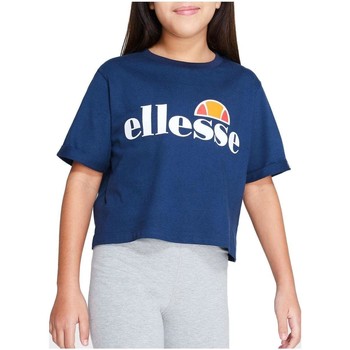 Υφασμάτινα Κορίτσι T-shirt με κοντά μανίκια Ellesse  Μπλέ