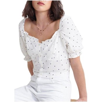 Υφασμάτινα Γυναίκα T-shirt με κοντά μανίκια Superdry  Άσπρο