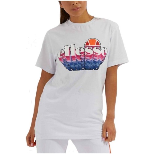 Υφασμάτινα Γυναίκα T-shirt με κοντά μανίκια Ellesse  Άσπρο