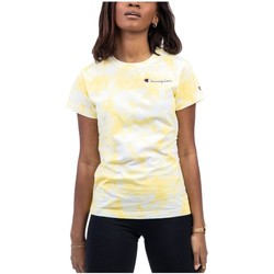 Υφασμάτινα Γυναίκα T-shirt με κοντά μανίκια Champion  Yellow